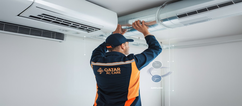 Perfect AC Air Flow Direction Optimization Service in Qatar